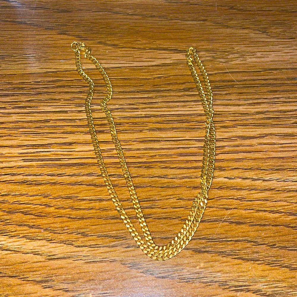 gold linked chain